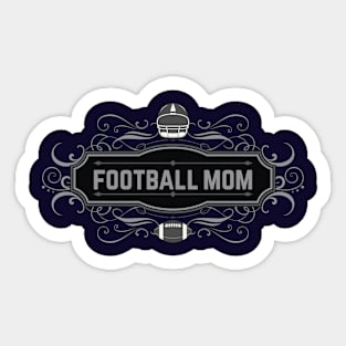 Football Mom Sticker